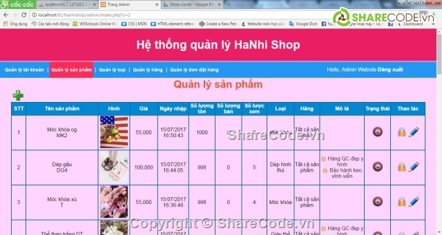 đồ án web php,website bán hàng,web php,Web bán hàng,bán hàng,web bán quần áo